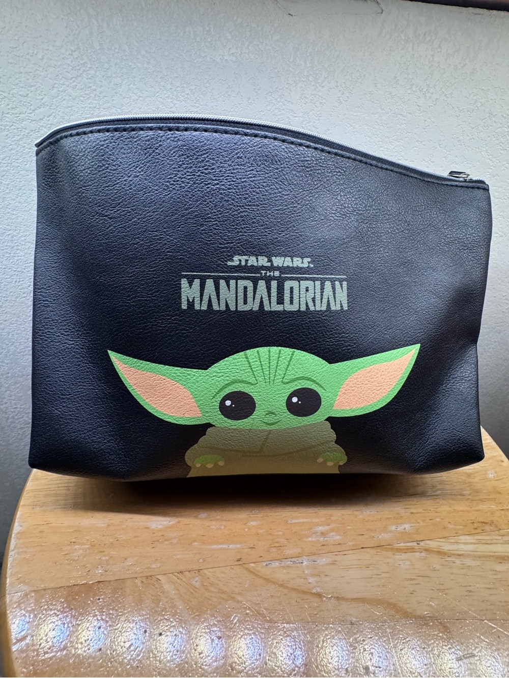 Star Wars Black Cosmetic Pouch with Branded Lining